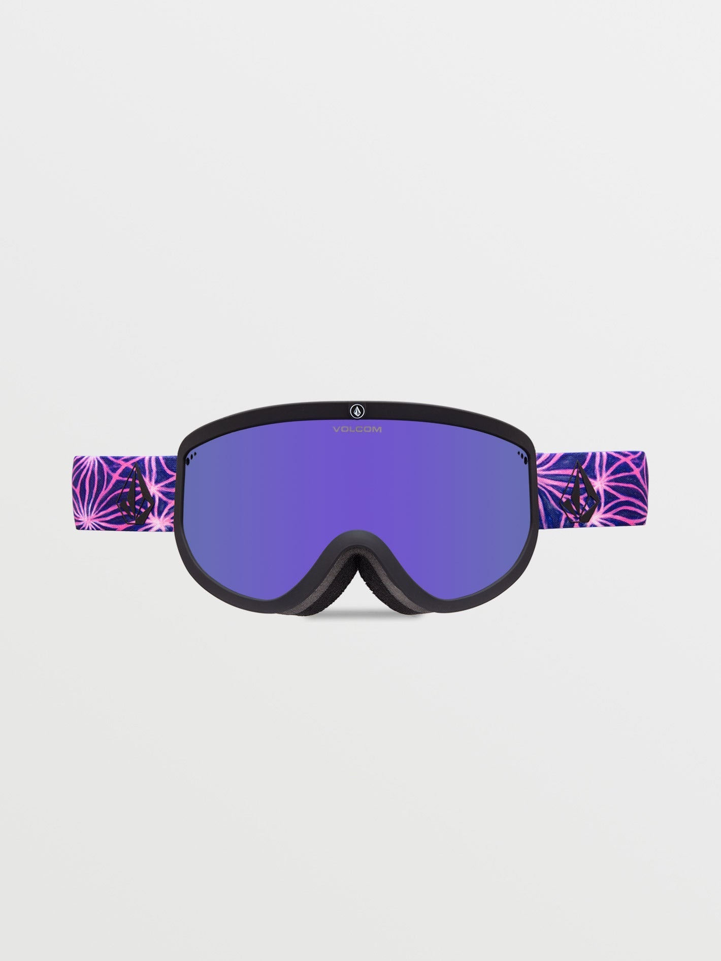 Footprints Mike Ravelson Snow Goggles (+ Bonus Yellow Chrome Lens) - PURPLE CHROME
