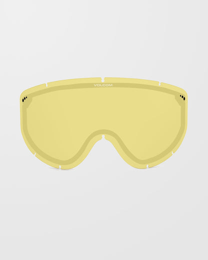 Footprints Indigo Stone Snow Goggle (+Bonus Lens - Yellow) - Blue Chrome