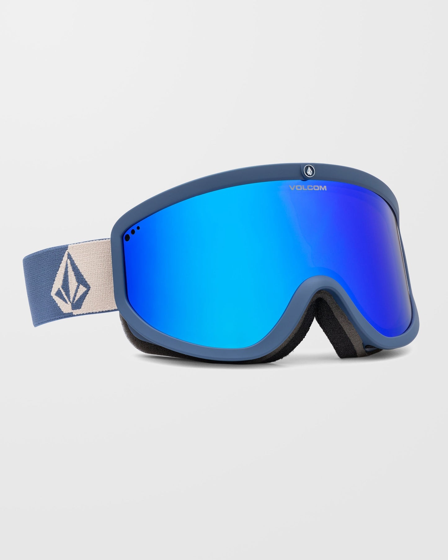 Footprints Indigo Stone Snow Goggle (+Bonus Lens - Yellow) - Blue Chrome