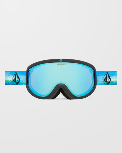 Footprints Mike Ravelson Snow Goggles (+Bonus Lens - Dark Grey) - Ice Chrome