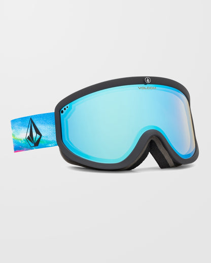 Footprints Mike Ravelson Snow Goggles (+Bonus Lens - Dark Grey) - Ice Chrome