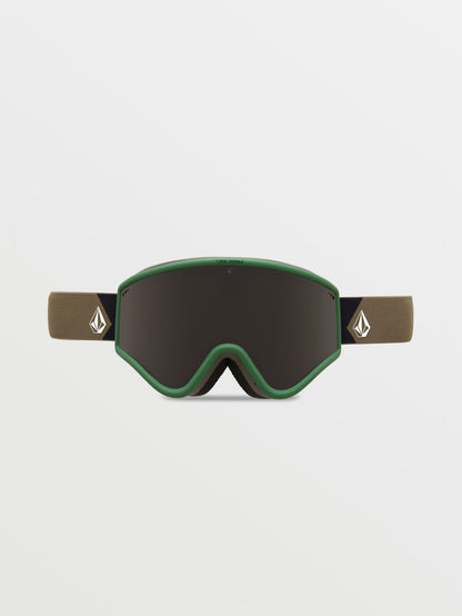 Yae Dark Teek/Forest Green Snow Mask - Bronze
