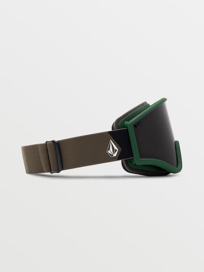 Yae Dark Teek/Forest Green Snow Mask - Bronze