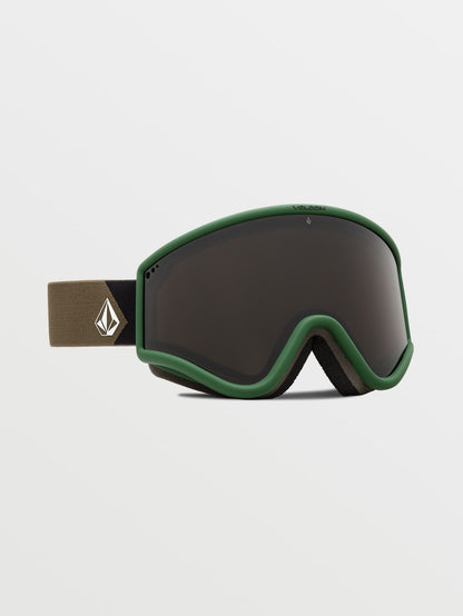 Yae Dark Teek/Forest Green Snow Mask - Bronze