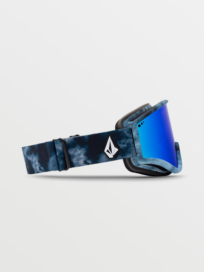 Yae Lagoon Tie-Dye-Schneemaske - Blaues Chrom