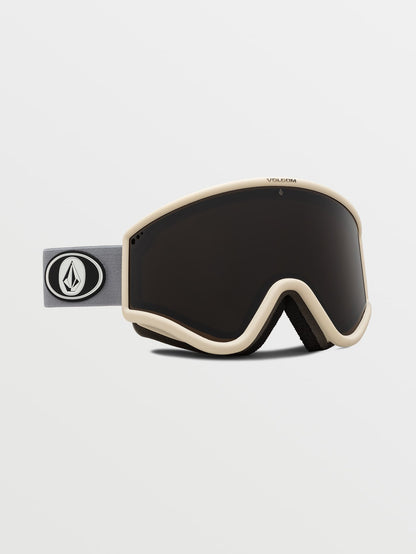 Masque de snow Yae Light Grey/Khaki - Bronze