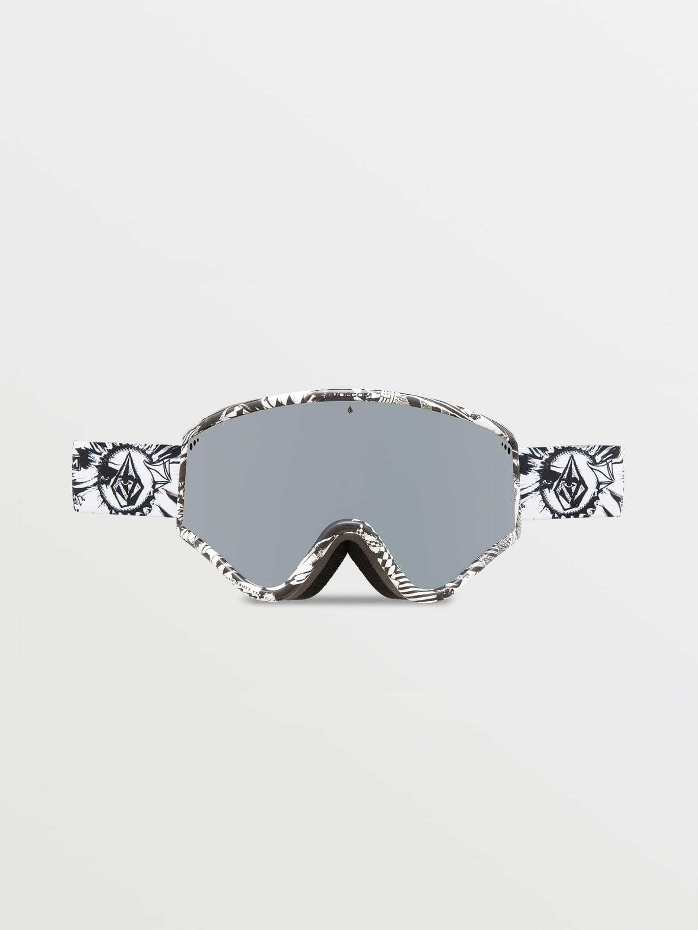 Yae Op Art Schneemaske - Silber Chrom