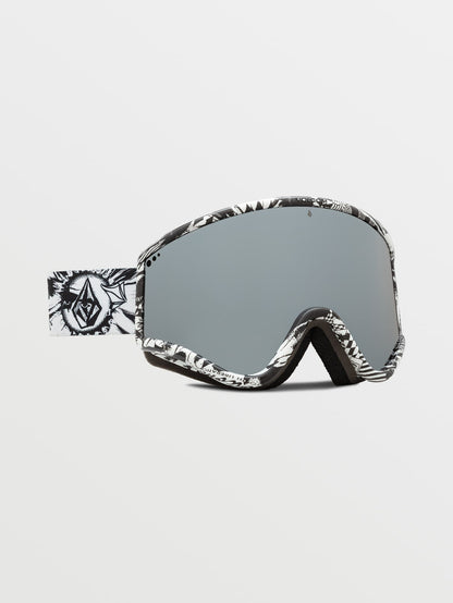 Yae Op Art Schneemaske - Silber Chrom