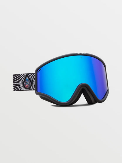 Masque de snow Yae Jamie Lynn - Blue Chrome