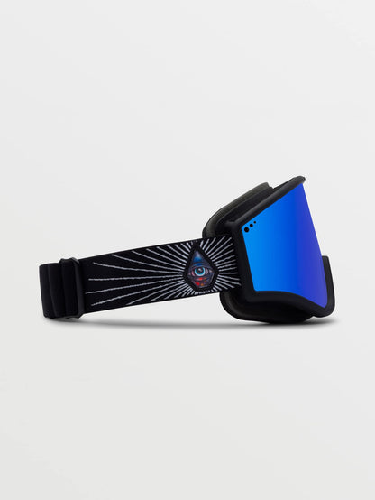 Masque de snow Yae Jamie Lynn - Blue Chrome