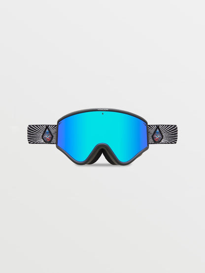 Masque de snow Yae Jamie Lynn - Blue Chrome