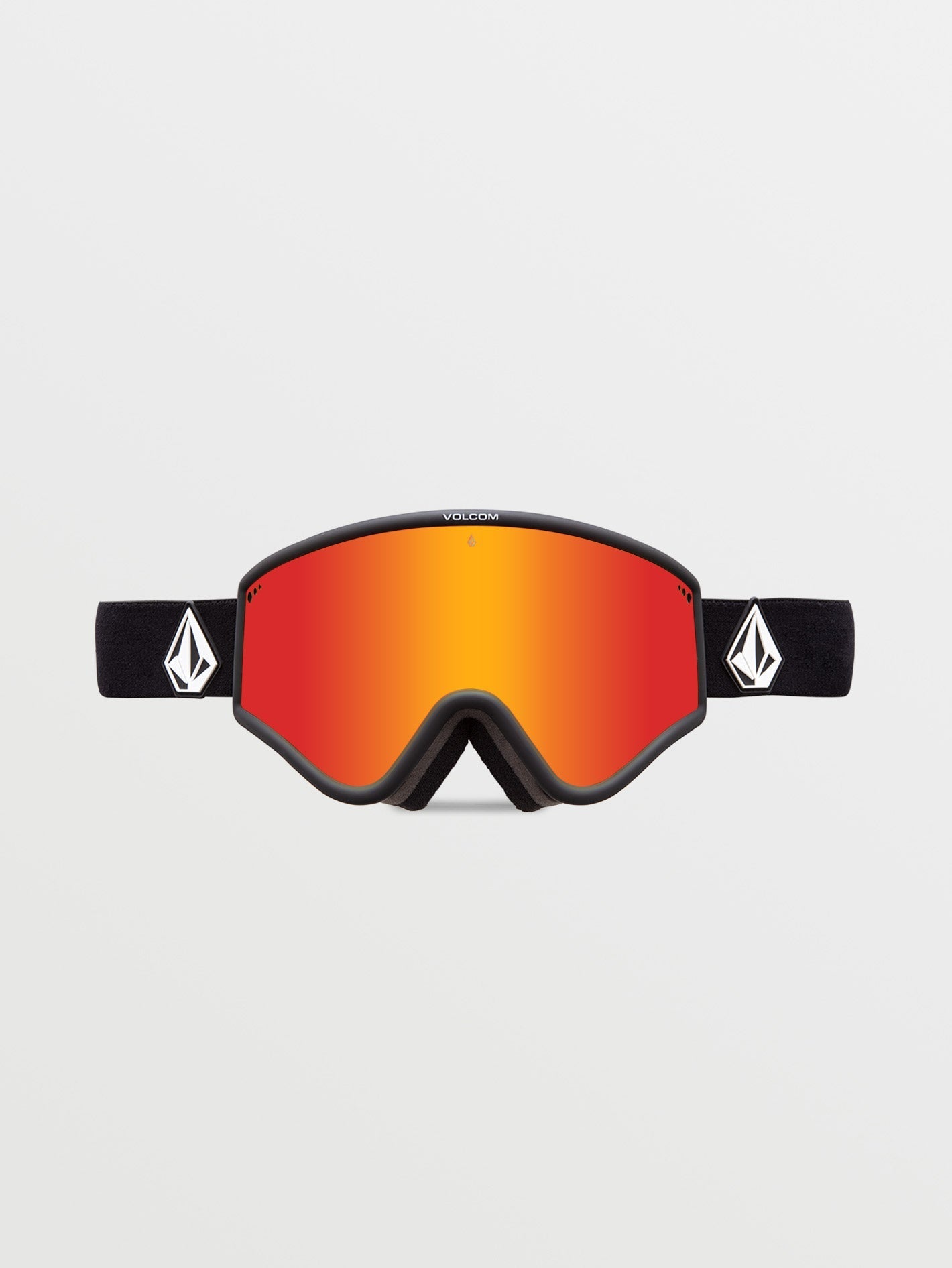 Yae Matte Black Snow Goggles (+bonus lens - Yellow) - Red Chrome