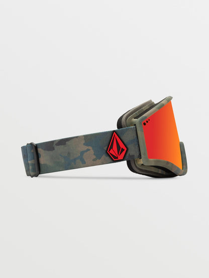 Yae Cloudwash Camo Schneemaske (+ Yellow Chrome Bonus-Bildschirm) - RED CHROME