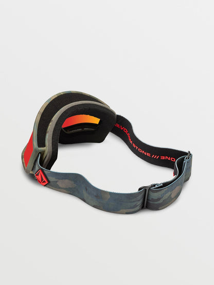 Yae Cloudwash Camo Schneemaske (+ Yellow Chrome Bonus-Bildschirm) - RED CHROME