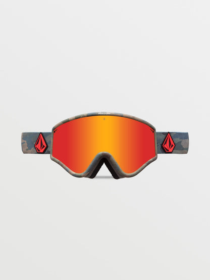 Yae Cloudwash Camo Schneemaske (+ Yellow Chrome Bonus-Bildschirm) - RED CHROME