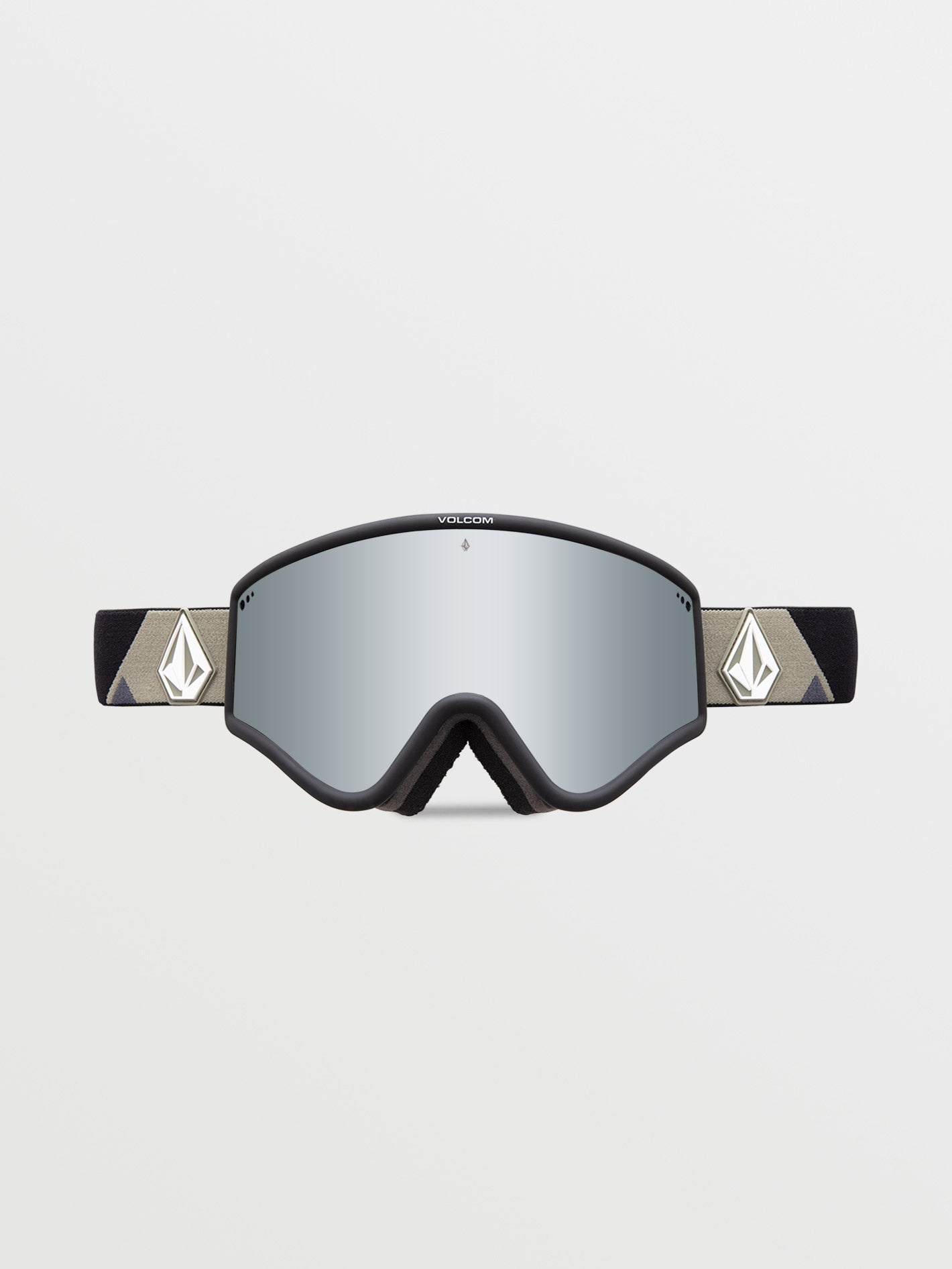 Schneemaske Yae Lt Military/Schwarz (+ Yellow Chrome Bonus-Bildschirm) - SILBER CHROM