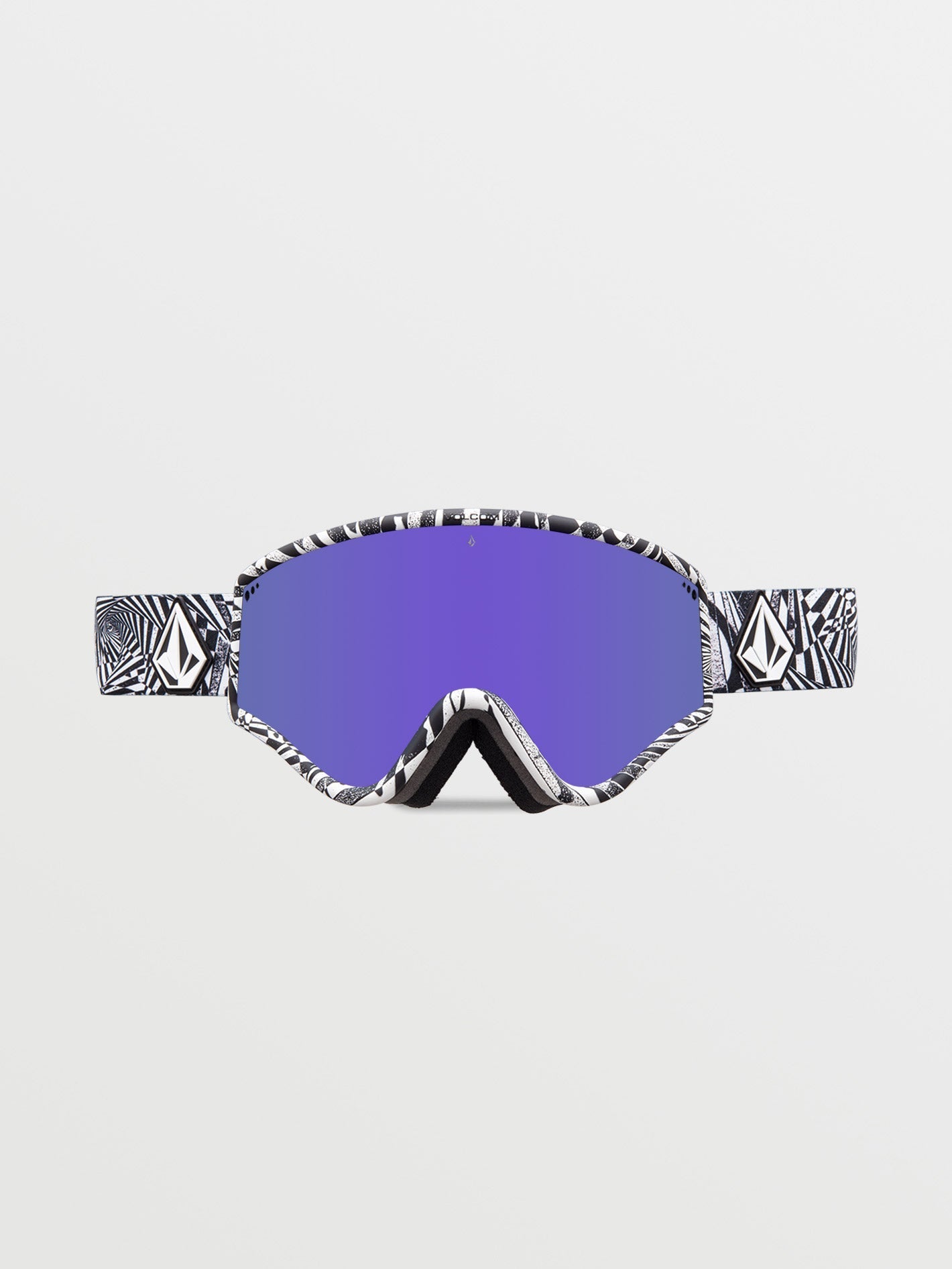 Masque de snow Yae Op Art (+ écran bonus Yellow Chrome) - PURPLE CHROME