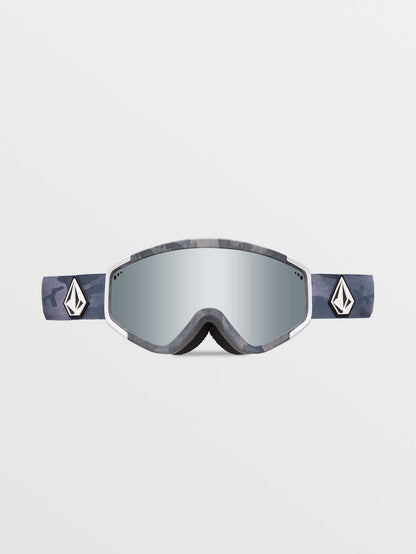 Masque de snow Attunga Cloudwash Camo (+ écran bonus Yellow Chrome) - SILVER CHROME