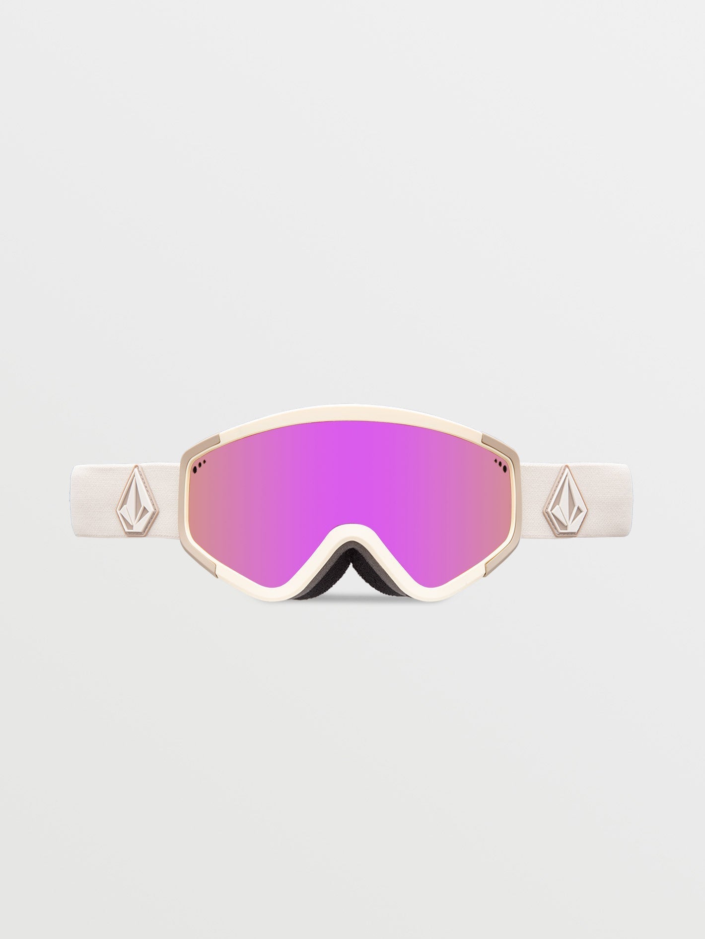 Attunga Khakiest/Sand Schneebrille (+ Bonus Gelbe Chromlinse) - PINK CHROME