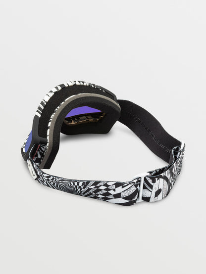 Masque de snow Attunga Op Art (+ écran bonus Yellow Chrome) - PURPLE CHROME