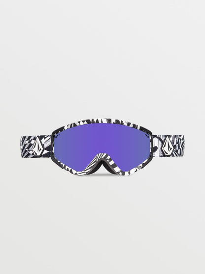 Masque de snow Attunga Op Art (+ écran bonus Yellow Chrome) - PURPLE CHROME