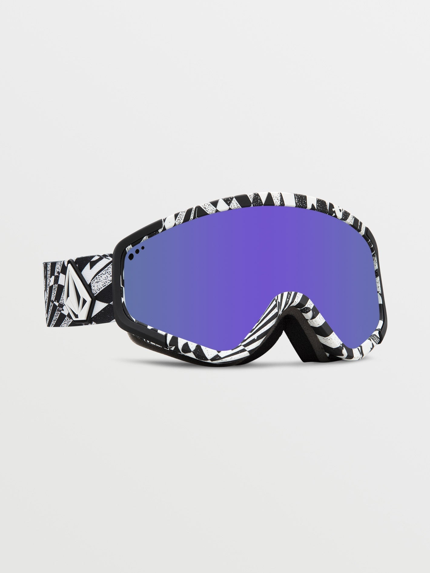 Masque de snow Attunga Op Art (+ écran bonus Yellow Chrome) - PURPLE CHROME
