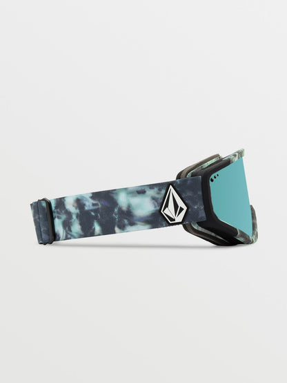 Masque de snow Attunga Spritz/Noir (+ écran bonus Dark Grey Chrome) - ICE CHROME