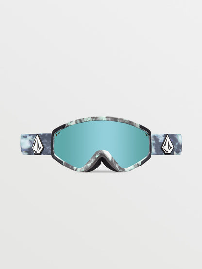 Masque de snow Attunga Spritz/Noir (+ écran bonus Dark Grey Chrome) - ICE CHROME