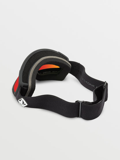 Masque de snow Attunga Matte Black - Red Chrome