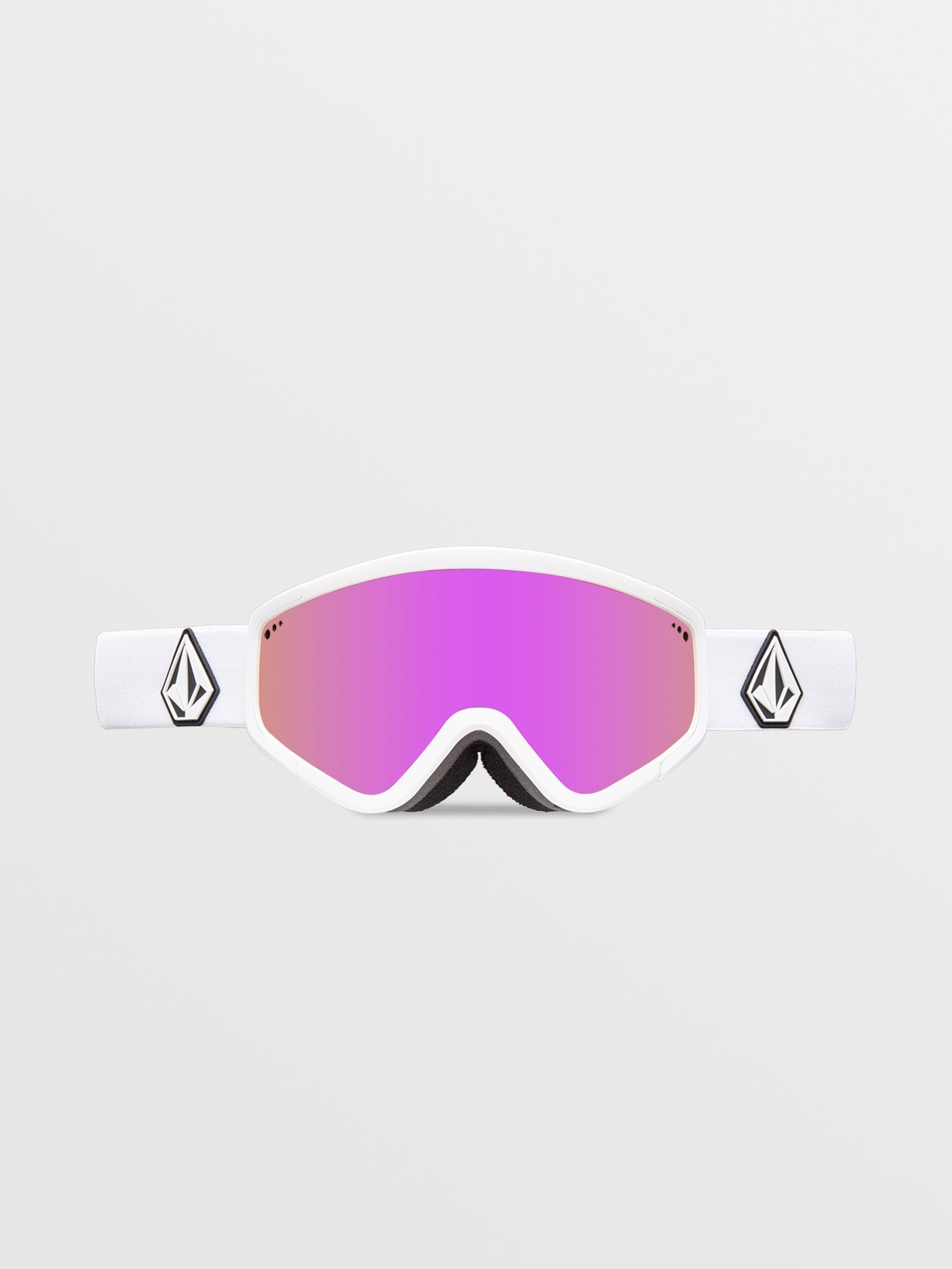 Masque de snow Attunga Matte White - Pink Chrome