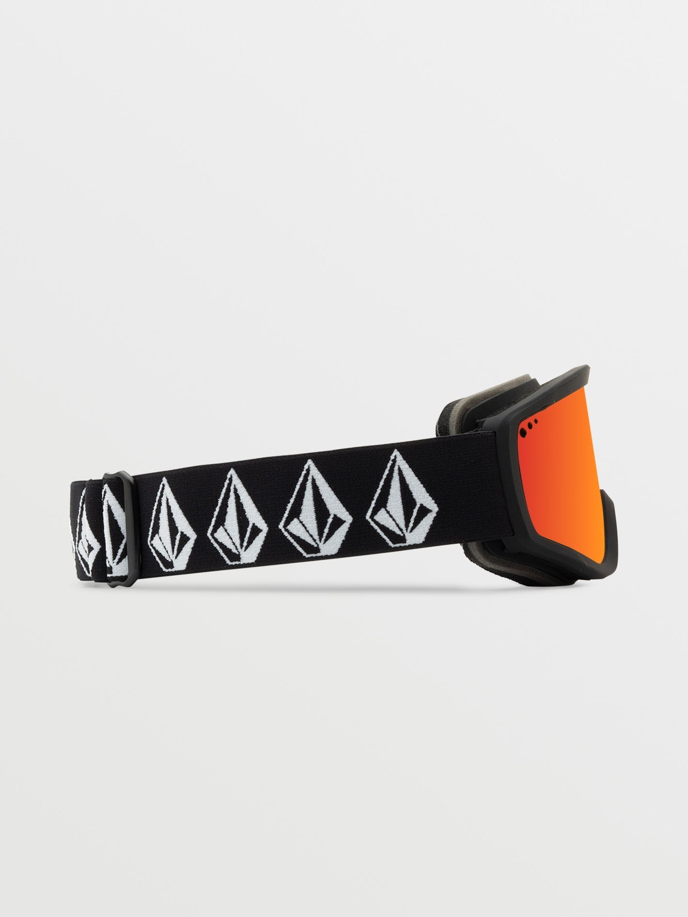 Attunga Mattschwarze Schneebrille für Kinder (+ Bonus-Gelbchromlinse) – ROTES CHROM – (Kinder)