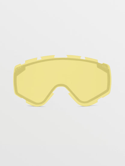 Attunga Youth Schwarz/Blaue Schneebrille (+ Bonus Gelbe Chromlinse) - HELLBRONZE - (Kinder)