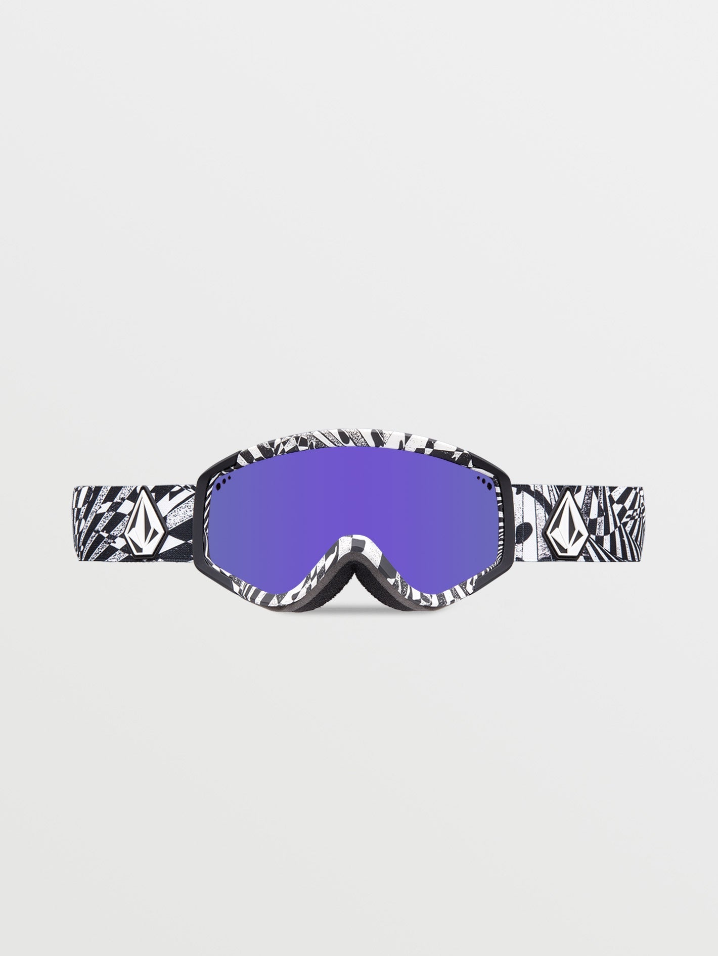 Masque de snow Attunga Youth Op Art (+ écran bonus Yellow Chrome) - PURPLE CHROME - (Enfant)