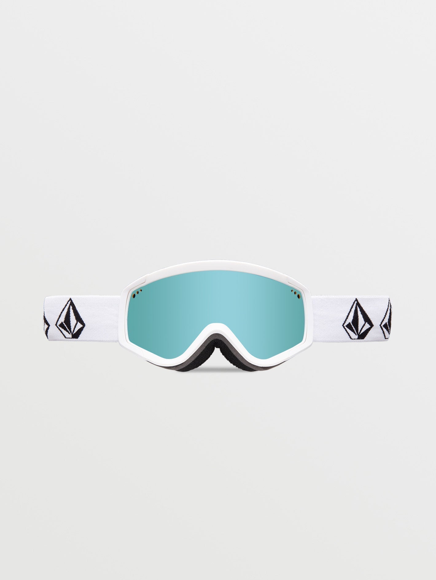 Schneemaske Attunga Youth Matte White Stone - Ice Chrome