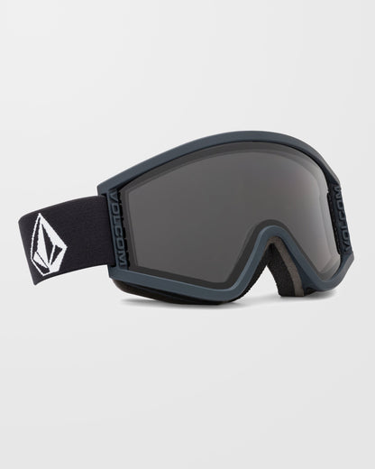 Hijinx Matte Black Snow Mask - Smoke
