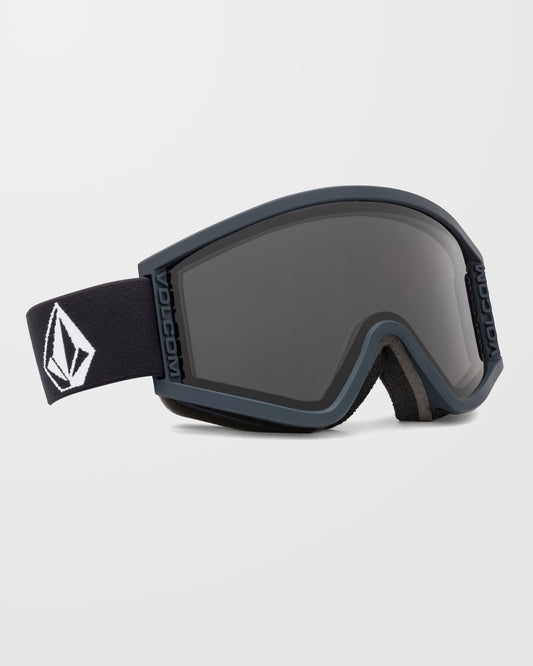 Hijinx Matte Black Snow Mask - Smoke