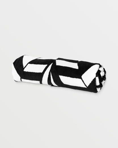 Stoneray Strandtuch - SCHWARZ WEISS