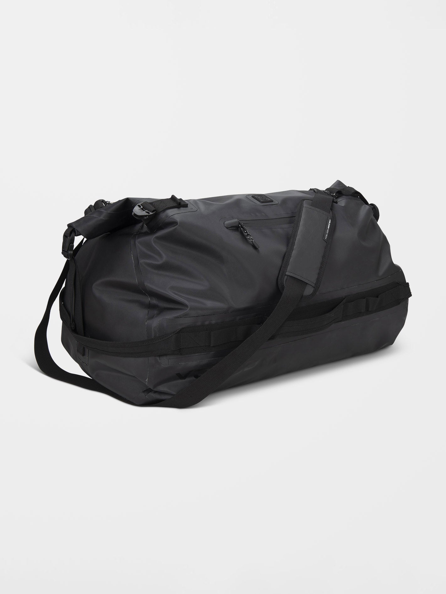 Roll-top Frequency travel bag - BLACK