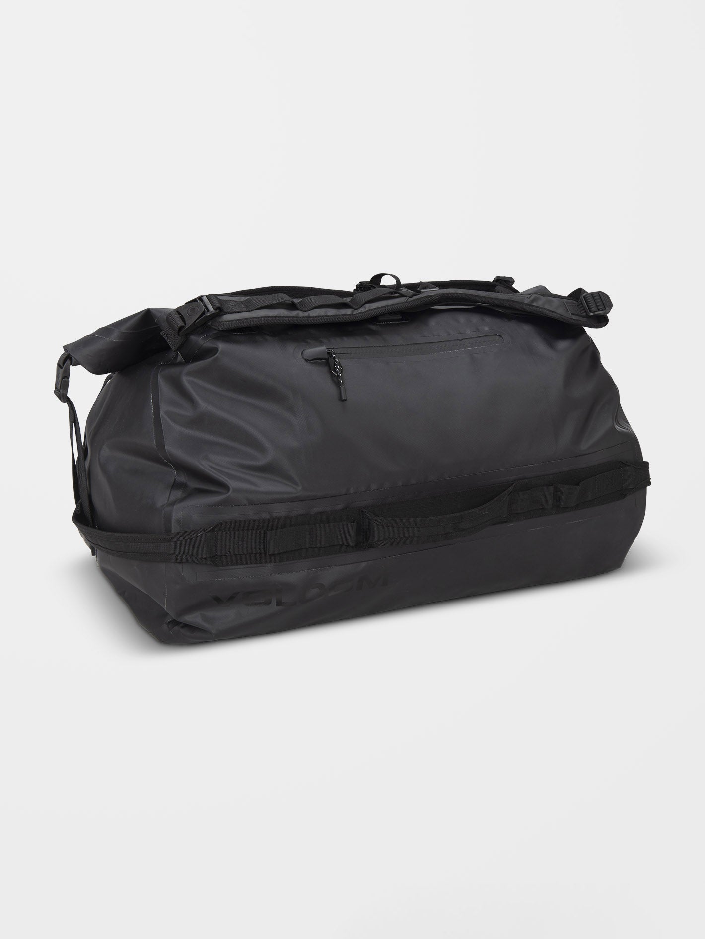 Roll-top Frequency travel bag - BLACK