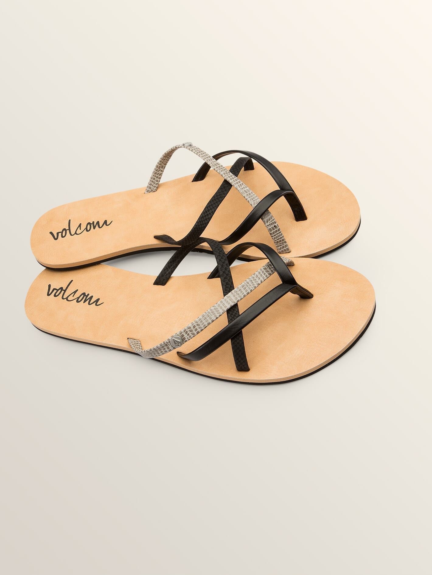 New School Sandals - Black Combo