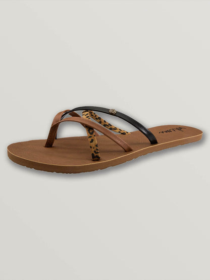 New School Sandals - Cheetah
