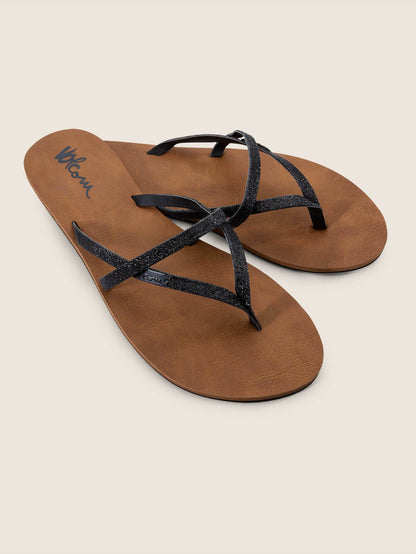 All Night Long Sandalen - Schwarze Kombination