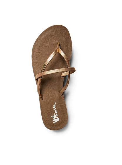All Night Long Sandals - Bronze