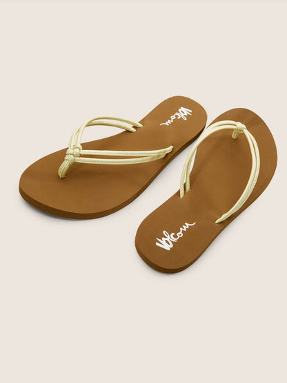 Forever And Ever Sandals - Lemon