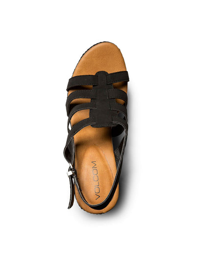 Sandales compensées High Society - Black