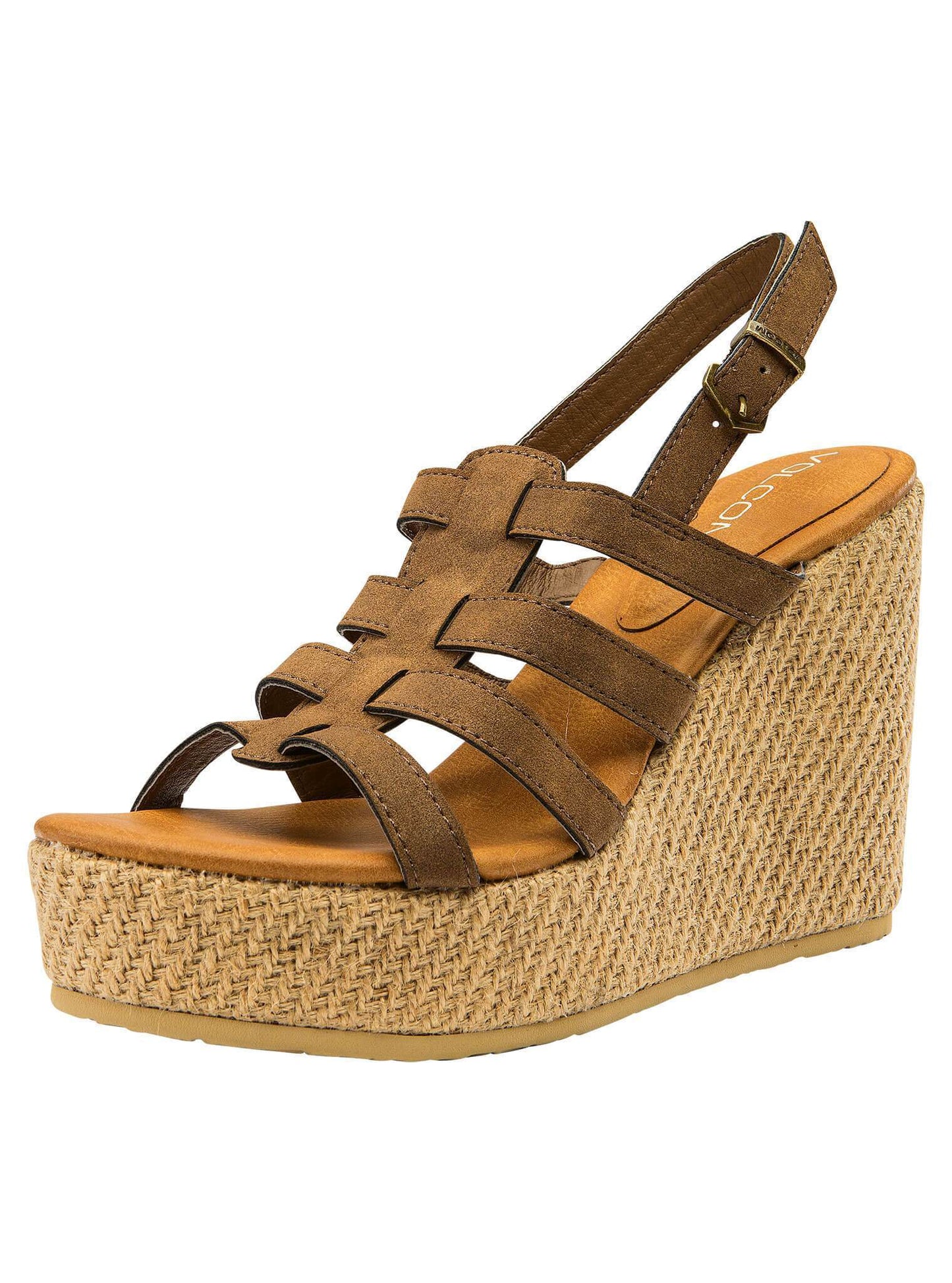 High Society Keilsandalen - Braun