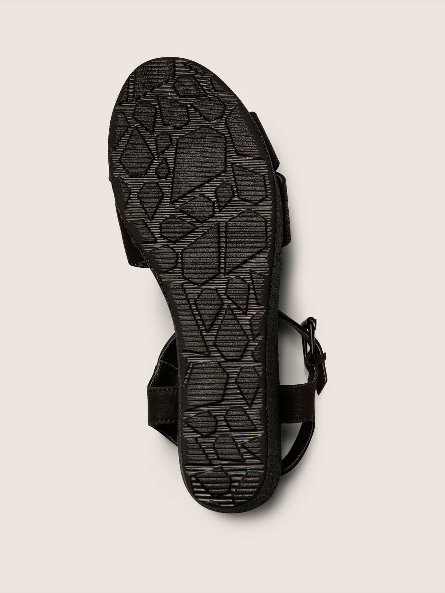 Sandales compensées Stone - Black