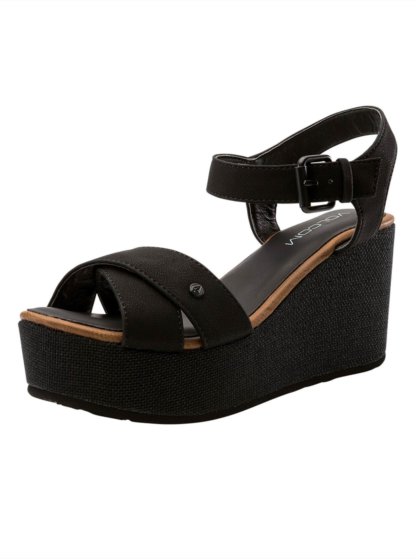 Sandales compensées Stone - Black