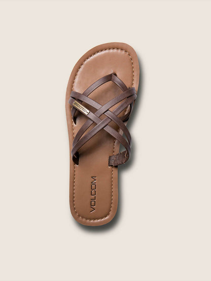 Sandales Strap Happy - Brown