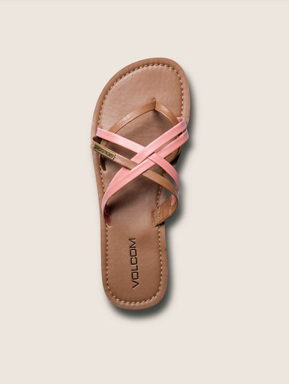 Sandales Strap Happy - Coral